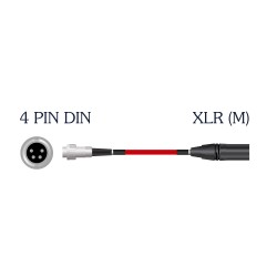 Nordost Red Dawn Specialty 4 Pin DIN To XLR (M) Cable
