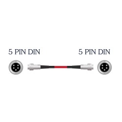Nordost Red Dawn Specialty 5 Pin DIN To 5 Pin DIN (240) Cable