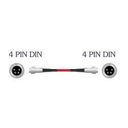 Nordost Red Dawn Specialty 4 Pin DIN To 4 Pin DIN Cable