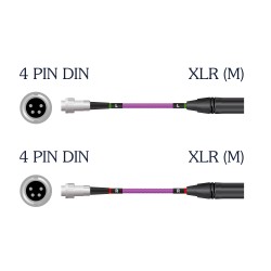 Nordost Frey 2 Specialty 4 Pin DIN To XLR (M) Cable Set