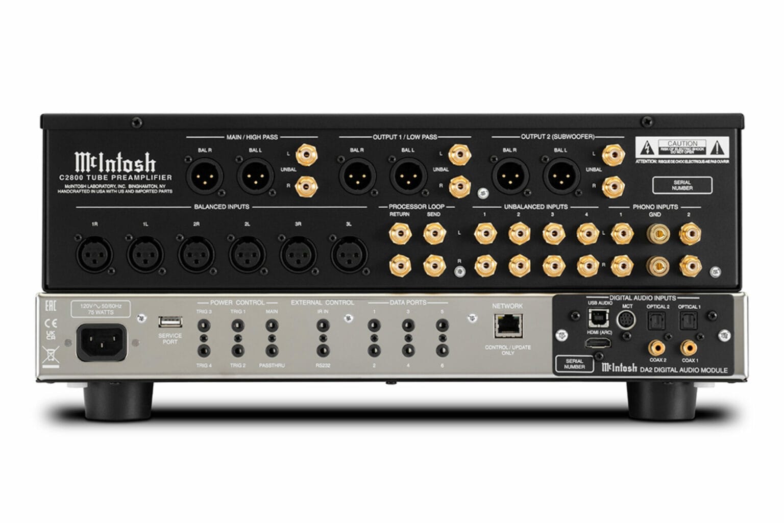 McIntosh C2800 2-Channel Vacuum Tube Preamplifier