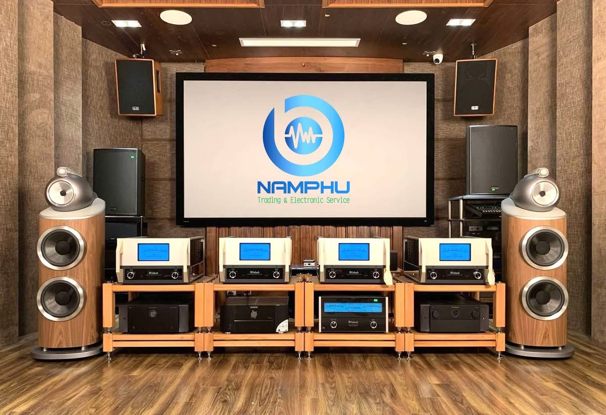 hệ thống âm thanh hi-end mcintosh và sonus faber tại điện tử nam phú