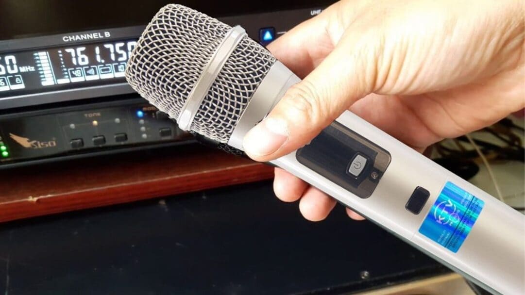 Micro nhận sóng yếu dù đã dò tần