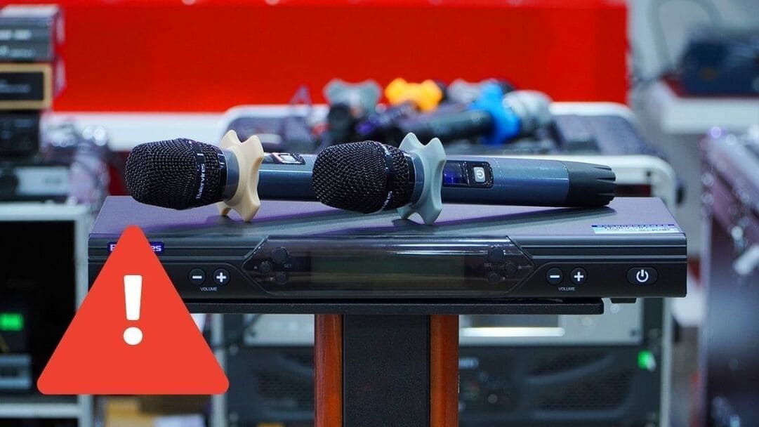 Tín hiệu vẫn nhiễu khi hát
