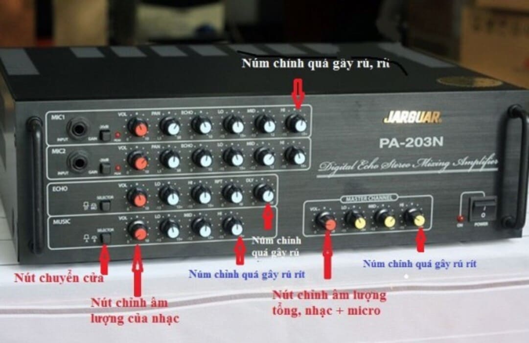 Những sai lầm thường gặp khi chỉnh amply karaoke và cách khắc phục