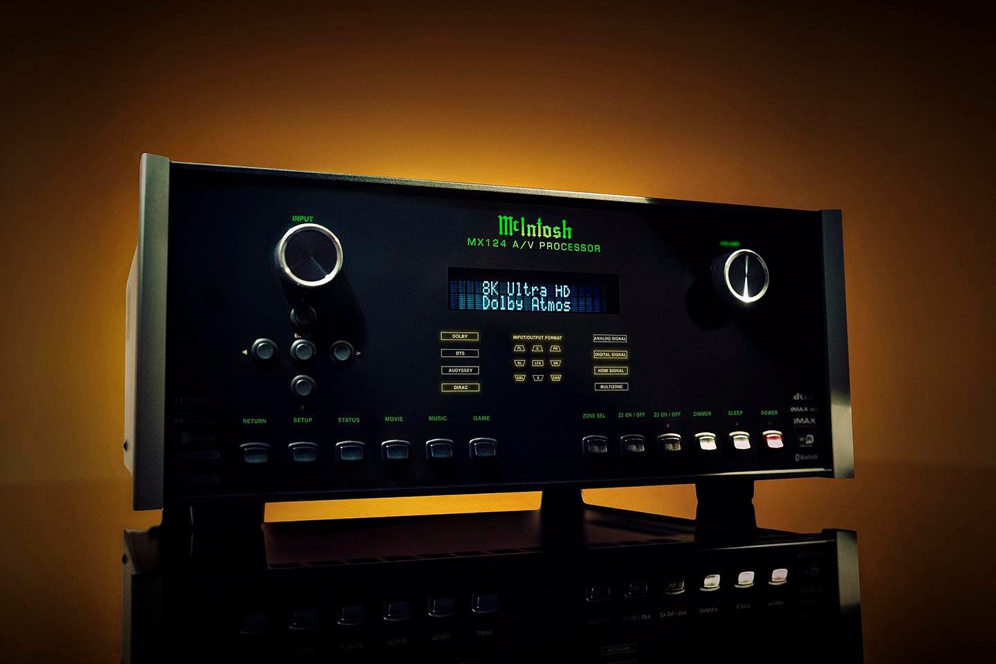 Bộ xử lý âm thanh hình ảnh Mcintosh MX124 cho hệ thống giải trí cao cấp tại gia