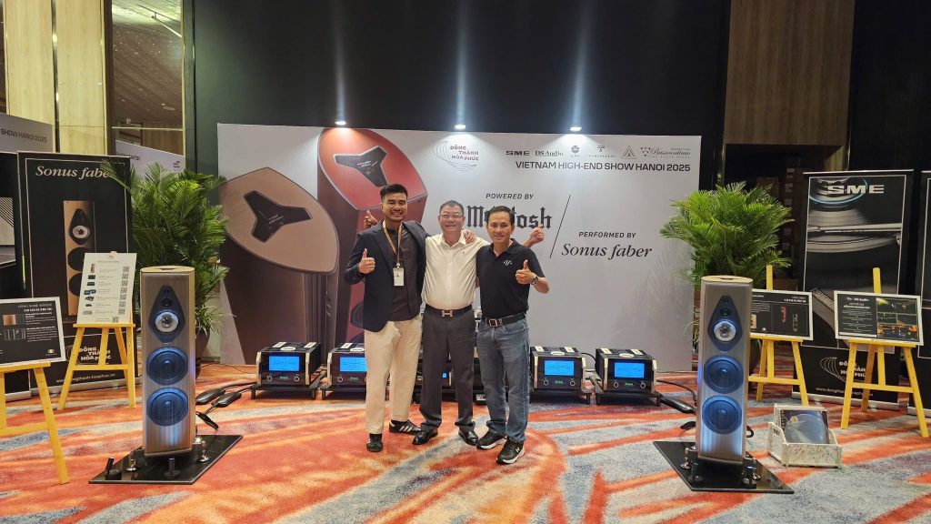 Hệ thống Mcintosh và Sonus Faber tại triển lãm Hi-end Show 2025